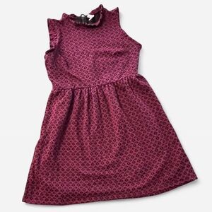 Xhiliration Sleeveless Burgundy Dress, Size Small